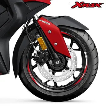 Аксесоари за мотоциклети Стикери Джанти Светлоотразителни ивици джанта гуми Decals комплект за YAMAHA XMAX300 XMAX250 xmax125 xmax 300 250 125