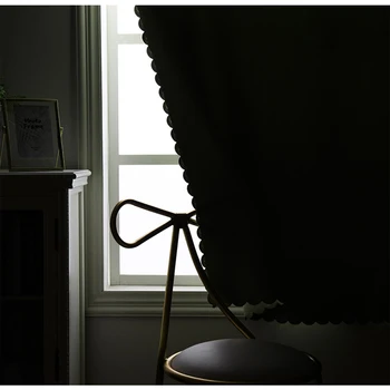 Акумотична инсталация на затъмняваща завеса без щанцоване SMD тип топлоизолирани затъмняващи завеси за спалня