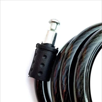 Анти-кражба Висококачествена трайна универсална сигурна неръждаема стомана Заключване на намотката Тежкотоварна велосипедна ключалка Трябва да има заключване Заключване