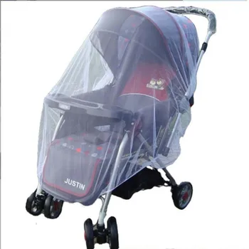 Бебешка количка Мрежа против комари количка количка Мрежа за защита на насекомите Mesh Safe Infants Protection Mesh Cover Аксесоари за бебешки колички