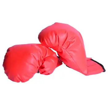 Боксови ръкавици за деца 2бр Преносими бойни ръкавици за удар Боксови ръкавици Боксови ръкавици с пълен пръст Многофункционални ръкавици за многократна употреба