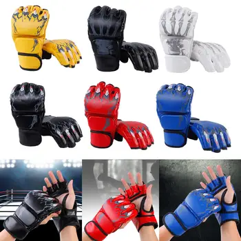 Боксови ръкавици, предпазител за ръце Половин ръкавици за младежка боксова круша Кикбокс Фитнес Бойни изкуства
