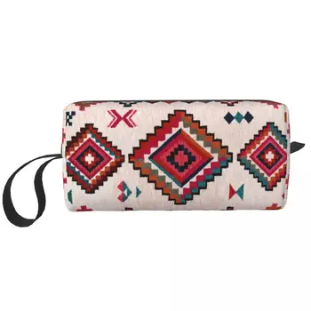 Бохемска традиционна мароканска цветна козметична чанта за жени грим чанти пътуване ежедневно тоалетна чанта организатор Merch