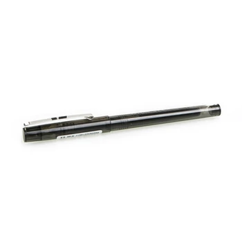 Бързосъхнеща 0,5 мм ролкова писалка черна права течна ролкова гел писалка за училищни канцеларски материали