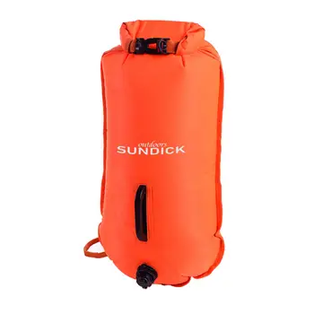  Висока видимост водоустойчива надуваема чанта Безопасна плувка басейн шамандура теглене плувка