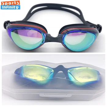 Възрастен Анти мъгла и анти UV очила за плуване Професионална конкуренция Състезателни очила за плуване Очила за плуване Аксесоари за плуване