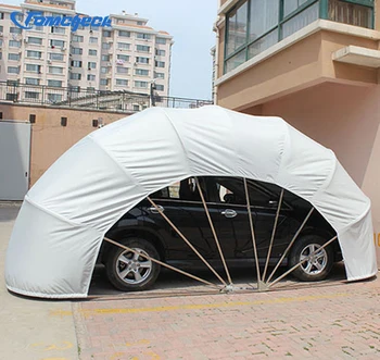 Гореща продажба Сгъваема преносима прибираща се външна стоманена конструкция Сгъваема кола Carport Garaje Portatil