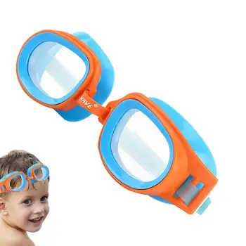 Детски очила Момче водоустойчиви HD очила за плуване момичета анти-UV очила за плуване на плажа