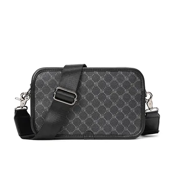 Дизайнерски чанти Мъжка чанта за рамо Бизнес ежедневна чанта за пътуване Луксозна мека кожа