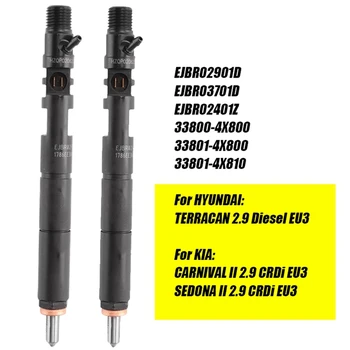 Дизелов инжектор за гориво за Hyundai Terracan KIA Carnival Sedona 2.9 Дизел EJBR02901D 33800-4X800