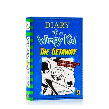 Дневникът на един дръндьо 12 Бягството, Детски книги на възраст 8 9 10 11 12 английски книги, Хумор комикси 9780141385259