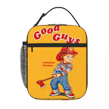 Добри момчета - детска игра - Чъки 4 обяд голяма пазарска чанта за обяд Детска кутия за обяд Kawaii чанта за обяд
