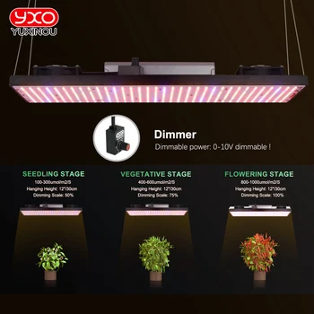 Европейски клирънс Sam-sung LM301h LED расте светлина бар CXB3590 Quantum Grow светлини съвет Sunlike растат лампа за стайни растения