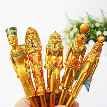Египетски фараон синьо мастило химикалка горещо щамповане мумия писане химикалка