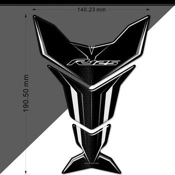 Емблема резервоар подложка защита за Yamaha YZF R125 R 125 мотоциклет стикери Decal емблема значка лого 2014 2015 2016 2017 2019 2020