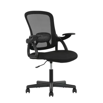 Ергономична мрежеста задна задача офис стол с обръщащи се раменаОсигурете добра опора за долната част на гърба и помогнете за подобряване на мебелите за стойка