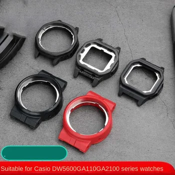 За Casio G-Shock смола вътрешна обвивка движение черупка GA-110 120 DW-5600 GA-2100 GW-M5610 задна черупка Мъжки аксесоари за калъфи