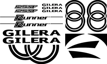 За Gilera SP бегач 125 SP125 125SP скутер мотопед стикери стикери графика
