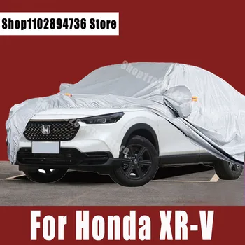 За Honda XR-V Пълни автомобилни покрития Външна слънцезащитна UV защита Прах Дъжд Сняг Защита Авто Защитно покритие