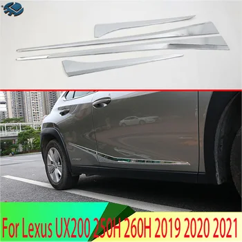 За Lexus UX200 250H 260H 2019 2020 2021 Аксесоари за кола ABS хром странична врата тяло формоване тапицерия