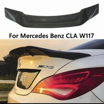 За Mercedes-Benz CLA W117 C117 R стил въглеродни влакна заден спойлер багажник крило 2013-2019 FRP ковани въглерод