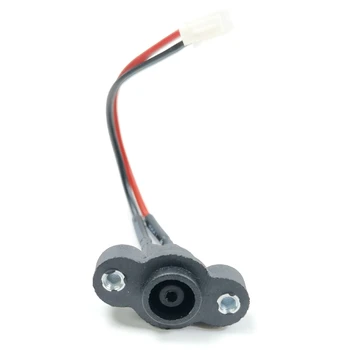 За Ninebot ES1 ES2 ES3 ES4 Електрически скутер контролер Порт за зареждане Порт за захранващ кабел Вграден порт за зареждане на батерията