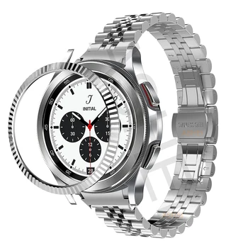За Samsung Galaxy Watch 4 класически 46mm 42mm панел пръстен Galaxy Watch 46mm 3 45mm 41mm Gear S3 Frontier bezel loop Ring Cover