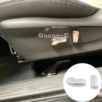За Subaru Forester 2018 2019 2020 2021 2022 Детектор за покритие на стикер за кола ABS хром бутон за регулиране на седалката бутон превключвател качулки