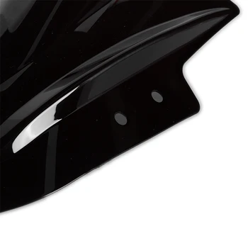 Защита за 300EX300 2013-2017 Предно стъкло мотоциклет Mount черно кормило предното стъкло ABS практически полезно