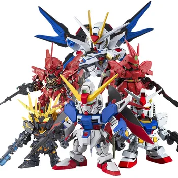 Инвентаризация Оригинален оригинален Bandai Gundam Exia, Sd Gundam Bb Senshi серия Sdex003 Hgd-5057599 / Hgd-202753 модел играчки