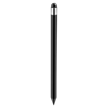 Капацитивен молив писалка Натиснете екран стик за iPhone iPad таблет телефон PC - черен