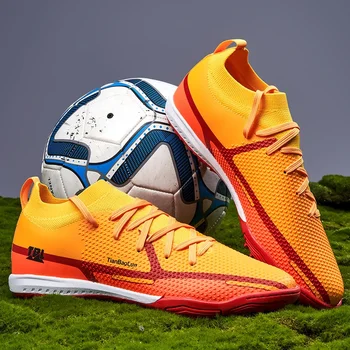 Качествени футболни обувки Cleats Mbappé трайни леки удобни футболни обувки на открито истински футзал шипове маратонки на едро