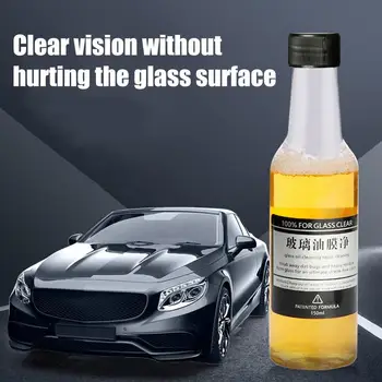 Кола стъкло масло филм отстраняване лесно решение за възстановяване на стъкло, за да изчистите елиминира покрития и водни петна Консумативи за почистване на автомобили