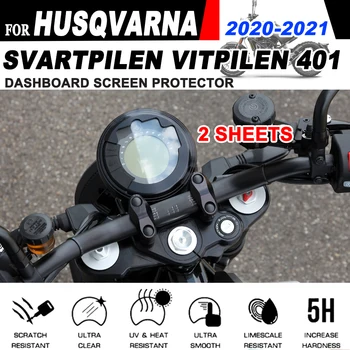 Мотоциклет клъстер защита от надраскване филм екран инструмент за Husqvarna Svartpilen 401 VITPILEN 401 2020 - 2022 Аксесоари