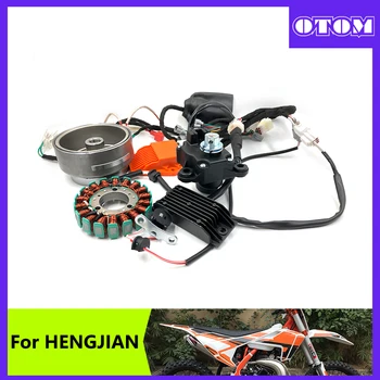 Мотоциклет пълен електрически кабелен сноп запалителна бобина запалителна система за HENGJIAN HJ250H 2-тактов 250 YAMAHA MT250