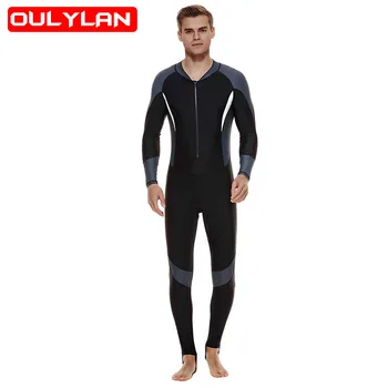 Нов водолазен костюм за цяло тяло бански за мъже Неопренов сърф Бански костюми Surf Мъжки слънцезащитен бански 5XL