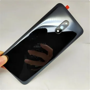 Нов стъклен заден калъф за OnePlus 7 капак на батерията Заден корпус на задната врата Резервни части за Oneplus7 заден корпус