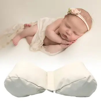 Новородено фотография подпори помощна възглавница форма пеперуда възглавница фото студио Направете фото фон Аксесоари за снимане на бебета