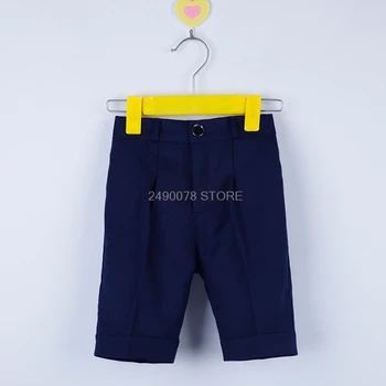 Официални шорти за ученици Preppy стил къси панталони тийнейджър случайни училищни униформи за детски дрехи 2-16 години