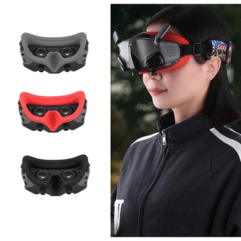 Полетни очила Силиконов защитен капак Пот -доказателство Подложка за маска за очи без хлъзгане за DJI Avata очила 2 Drone аксесоари