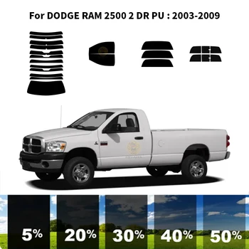 Предварително изрязана нанокерамика кола UV стъкло оттенък комплект автомобилни прозорец филм за DODGE RAM 2500 2 DR PU 2003-2009