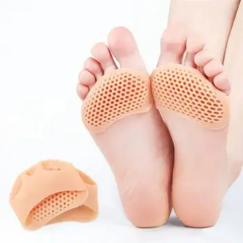 Предни чорапи Силиконови метатарзални подложки Педикюр Чорапи Йога чорапи Стелки за масаж на краката Ортопедични стелки за инструменти за грижа за краката