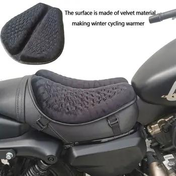 Противоплъзгаща възглавница за мотоциклетна седалка Висококачествена универсална дишаща шокова абсорбция на седалката 3D подложка за възглавници за мотоциклети