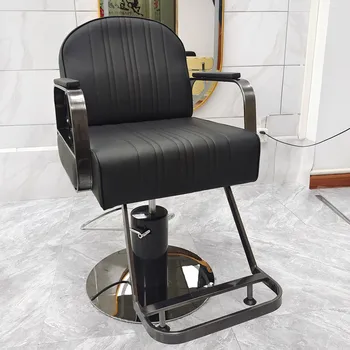 Професионален фризьорски стол Луксозни игри с мигли Козметичен стол Хранене Подстригване Taburetes Con Ruedas Мебели за бръснари за нокти WYZ