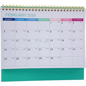 Пълен годишен календар Малък настолен календар Постоянен календар Календар на бюрото за записване на събития