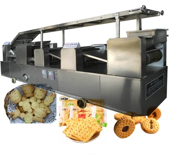 Пълна автоматична линия за производство на бисквити Машина за правене на бисквити