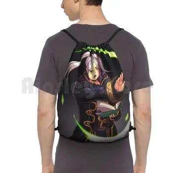 Робин ( Ultimate , женски ) раница шнур чанти фитнес чанта водоустойчив Робин Reflet огън емблема аниме Nintendo превключвател