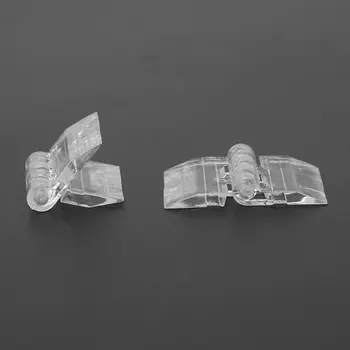 Сгъваеми прозрачни прозрачни пластмасови трайни панти Акрилни панти за врати