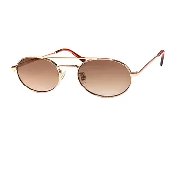Слънчеви очила Жени и мъже 2024 Овални метални модерни класически стил ретро слънчеви очила Дамски нюанси Безплатна доставка