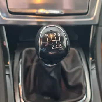 Сменете копчето за смяна на предавките Лост за поставяне на капака за Ford Focus Fiesta C-max B-max Galaxy Mondeo Kuga Хандбална капачка на главата Интериор на автомобил